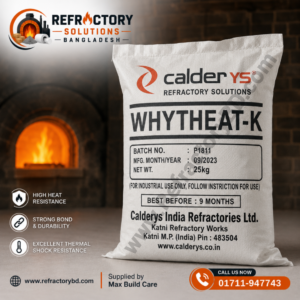 WHYTHEAT K 60% Alumina Dense Refractory Castable in Bangladesh