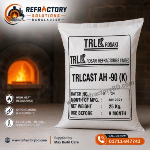 TRLCAST AH-90 (K) – High Alumina Refractory Castable in Bangladesh